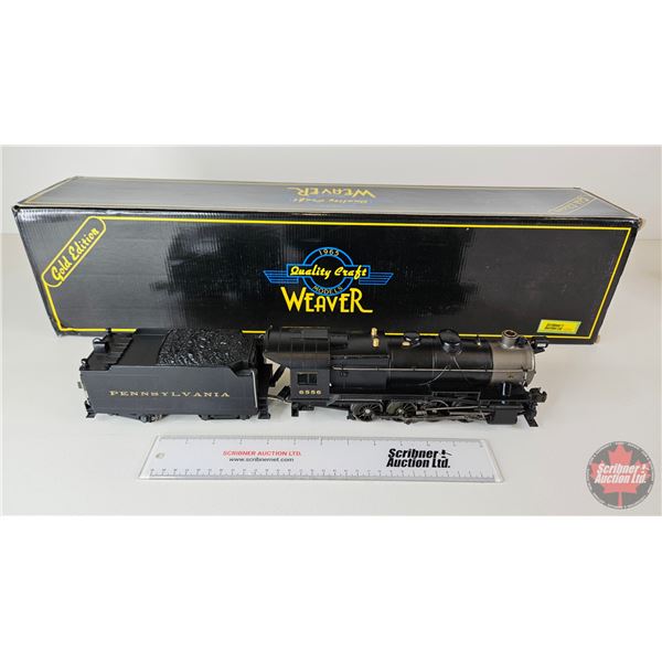 Weaver Pennsylvania Railroad 3-Rail #1800: Locomotive & Tender : O-27 Gauge 1/4" Scale : CAB# 6556 (