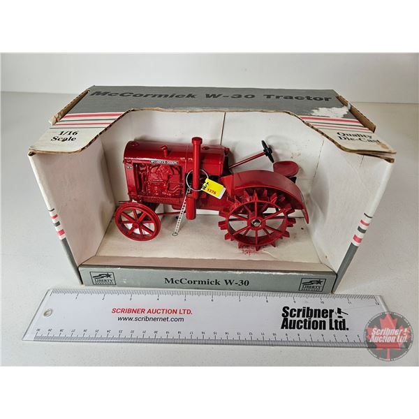 McCormick W-30 Tractor (Spec Cast) (Scale 1:16) (Box Measures : 5-3/4"H x 9-3/4"W x 6"D)
