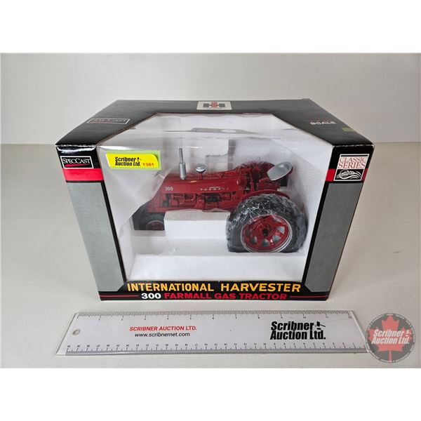 International Harvester 300 Farmall Gas Tractor (Spec Cast) (Scale 1:16) (Box Measures : 7-1/2"H x 1