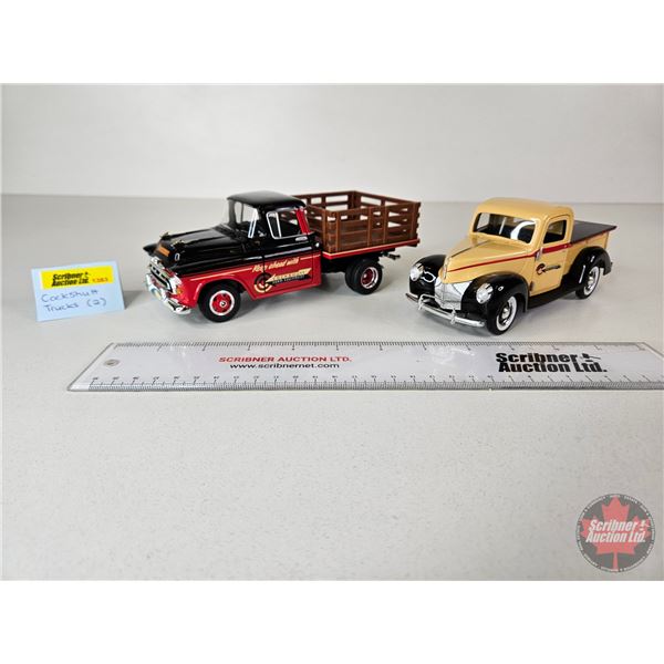Diecast Trucks (2) : Cockshutt - 1940 FORD Limited Edition (Spec Cast) - 1957 Chevy Limited Edition 