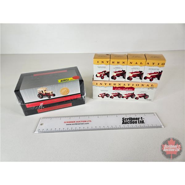 Collector Combo (2) : Scale 1:64 - Commemorative Edition IHC'S 5,000,000 Tractor and Collectors Coin