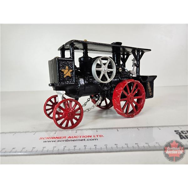 Huber Scale Model Steam Engine : Irvin's Model Shop (Steel Wheel) (Measures : 5"H x 3-1/2"W x 7-1/2"