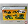 Image 8 : John Deere Mega Hauling Playset : Inc. - 4WD Tractor - Grain Cart - Pickup - Skidsteer - Trailer (Bo