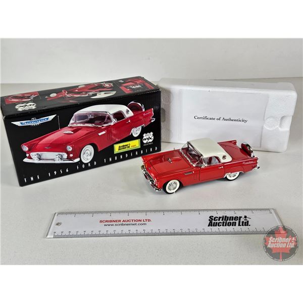 1956 FORD Thunderbird : Collectors Edition (Route Wix Collectibles) (Scale 1:24) (Box Measures : 4-3