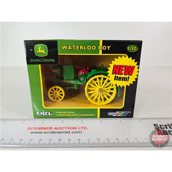 John Deere Waterloo Boy (ERTL) (Scale 1:32) (Box Measures : 4"H x 5-1/2"W x 3-1/2"D)