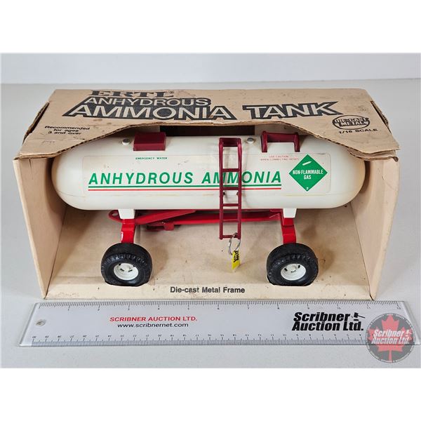 Anhydrous Ammonia Tank (ERTL) (Scale 1:16) (Box Measures : 5-1/2"H x 11-1/2"W x 5-1/2"D)