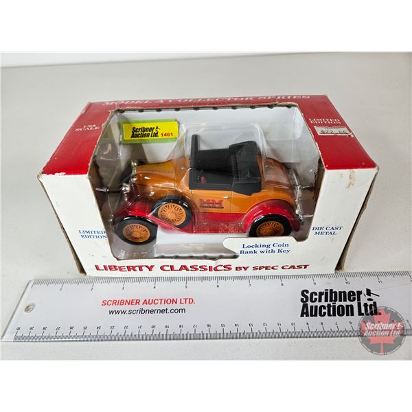 Model A Collector Series Coin Bank w/ Key : Limited Edition (Spec Cast) (Scale 1:25) (Box Measures :