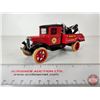 Image 1 : 1931 Hawkeye Tow Truck Bank "SHELL" w/Key (Measures : 3-1/2"H x 2-1/4"W x 7-1/4"L)