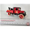 Image 4 : 1931 Hawkeye Tow Truck Bank "SHELL" w/Key (Measures : 3-1/2"H x 2-1/4"W x 7-1/4"L)