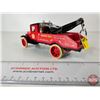 Image 9 : 1931 Hawkeye Tow Truck Bank "SHELL" w/Key (Measures : 3-1/2"H x 2-1/4"W x 7-1/4"L)
