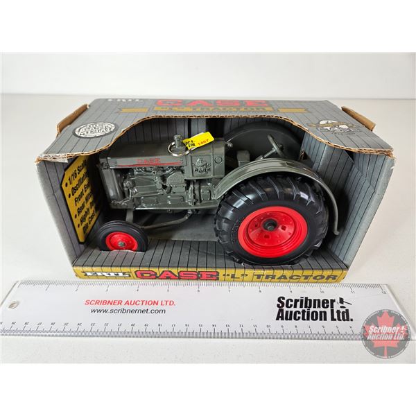 CASE L Tractor : 150 Years (ERTL) (Scale 1:16) (Box Measures : 4-3/4"H x 9-1/4"W x 5-1/4"D)