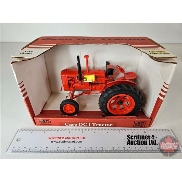 CASE DC4 Tractor (Liberty Classics) (Scale 1:64) (Box Measures : 5-3/4"H x 9-3/4"W x 6"D)