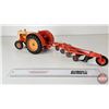 Image 11 : CASE 600 Tractor w/Allis-Chalmers 4 Bottom Plow (ERTL) (Scale 1:16)