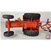 Image 13 : CASE 600 Tractor w/Allis-Chalmers 4 Bottom Plow (ERTL) (Scale 1:16)