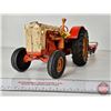 Image 3 : CASE 600 Tractor w/Allis-Chalmers 4 Bottom Plow (ERTL) (Scale 1:16)