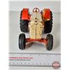 Image 4 : CASE 600 Tractor w/Allis-Chalmers 4 Bottom Plow (ERTL) (Scale 1:16)