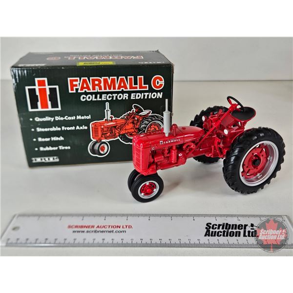 Farmall C Tractor : Collector Edition (ERTL) (Scale 1:16) (Box Measures : 5-3/4"H x 8-1/2"W x 4-1/2"