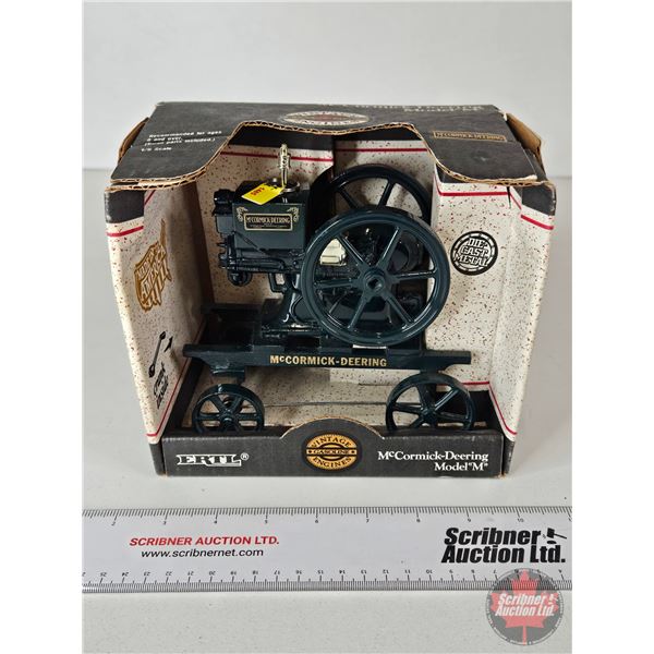 McCormick-Deering Model M Gasoline Engine (ERTL) (Scale 1:6) (Box Measures : 6-1/2"H x 7-3/4"W x 5-1