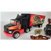 Image 6 : Variety of Toys including Tonka Semi Truck, Horse Figurines, etc