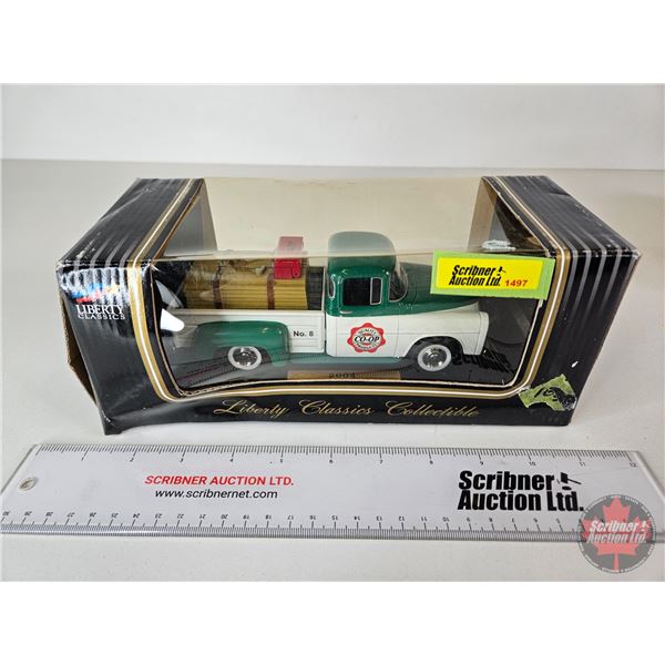 Truck Bank : Co-op : 1957 Dodge Pick Up (Liberty Classics) (Box Measures : 4"H x 10"W x 4"D)