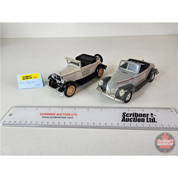 Car Banks (2) : Ford Roadsters "Red Deer Swap Meet 96" & "Red Deer Swap Meet 97" : Limited Edition