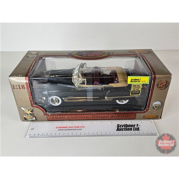 1949 Cadillac Coupe DeVille (Road Legends) (Scale 1:18) (Box Measures : 5-1/4"H x 14"W x 6"D)