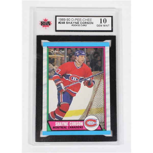 #248 SHAYNE CORSON KSA GRADED 10
