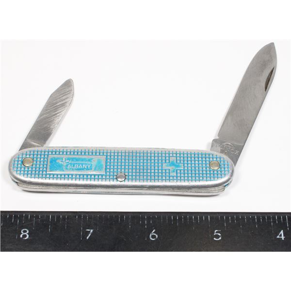 VICTORINOX PIONEER ELINOX SWISS ARMY KNIFE BLUE