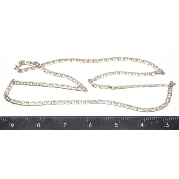 STAMPED 14K NECKLACE *LOOKS FAKE, SOLD AS IS