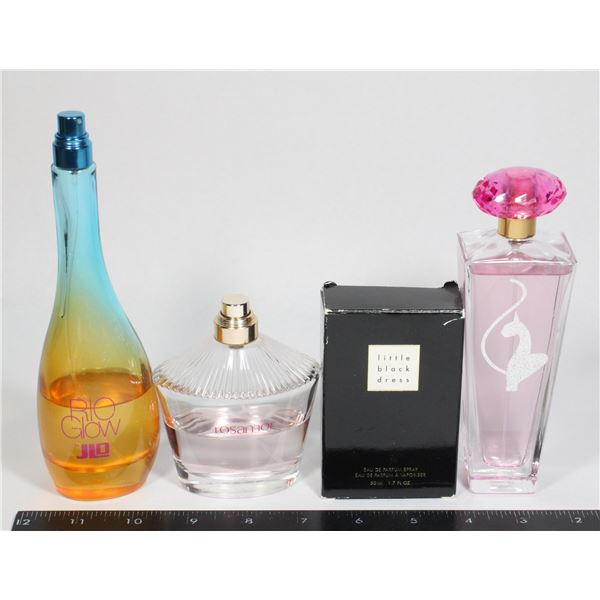 LOT OF PERFUME INCLUDING JLO RIO GLOW, LITTLE