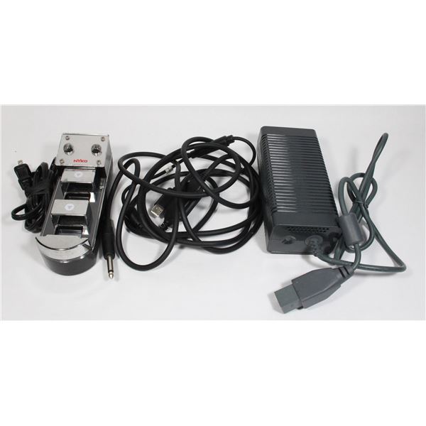 MICROSOFT XBOX ADAPTER / UBISOFT ROCK SMITH CABLE