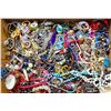 Image 1 : LARGE BOX OF UNSORTED VINTAGE JEWELRY
