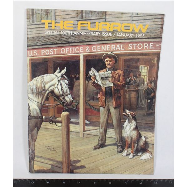 JANUARY 1995 FURROW MAGAZINE- 100 ANNIVERSARY