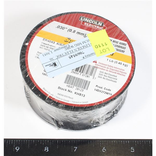 SEALED LINCOLN ELECTRIC .30 ALUMINUM MIG WIRE
