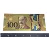 Image 1 : NOVELTY 24K GOLD PLATED 100 DOLLAR BILL