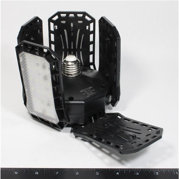 PIBAOGU GARAGE LED LIGHT BULB 80W 5 ADJUSTABLE