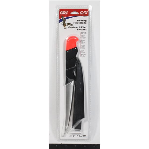 NEW 6" EAGLE CLAW FLOATING FILLET KNIFE