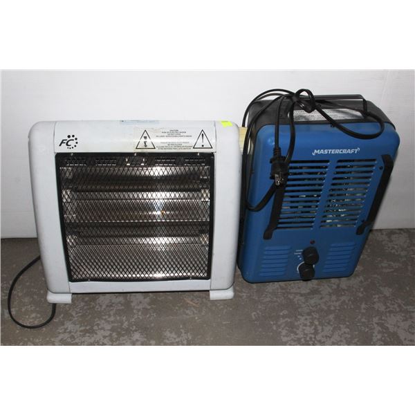 2 HEATERS WORKING