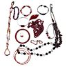 Image 1 : COLLECTION OF RED VINTAGE JEWELRY