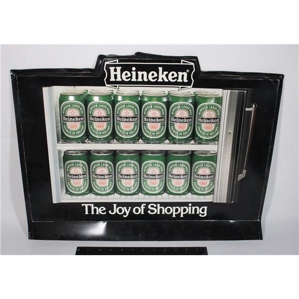 VINTAGE HEINEKEN SIGN THE JOY