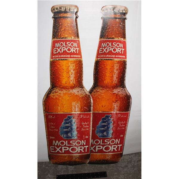 VINTAGE MOLSON EXPORT METAL SIGN