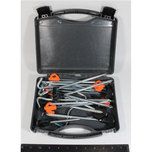 WOODS STEEL TENT PEG KIT