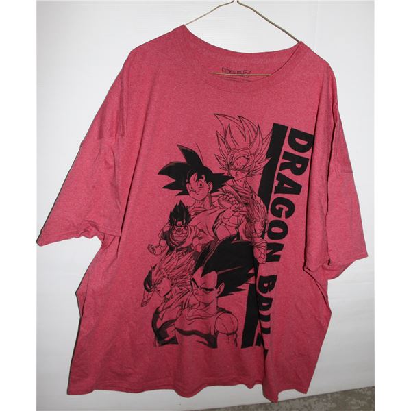LIKE NEW - DRAGONBALL Z PINK 4XL T-SHIRT
