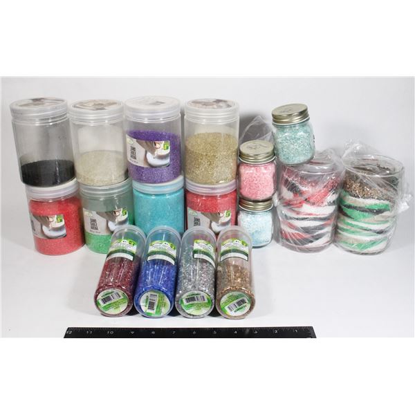 BOX OF CRAFT SUPPLIES