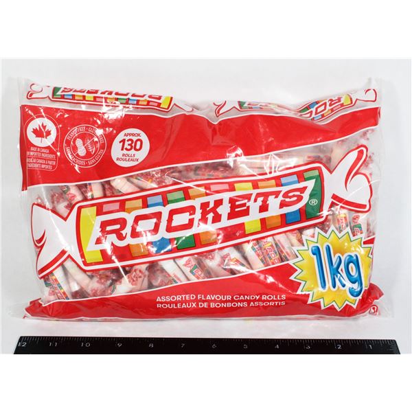 1KG BAG OF ROCKETS CANDY