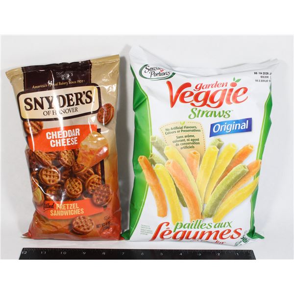 GARDEN VEGGIE STRAWS ORIGINAL / SNYDERS PRETZELS