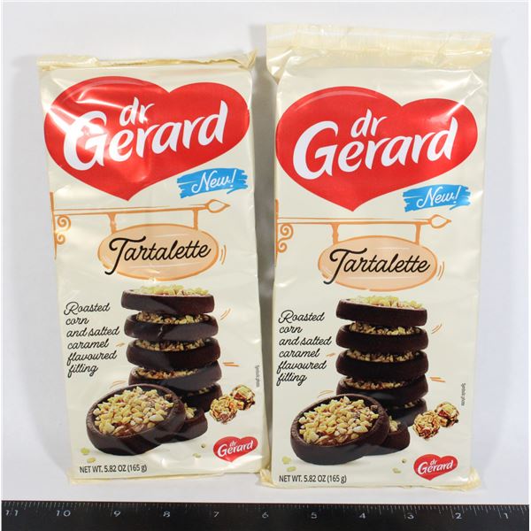 (2) DR GERARD COCOA BISCUITS WITH SALTED CARAMEL