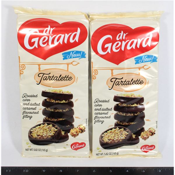 (2) DR GERARD COCOA BISCUITS WITH SALTED CARAMEL