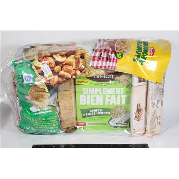 LARGE LOT OF COOKIES CRACKERS AND MORE