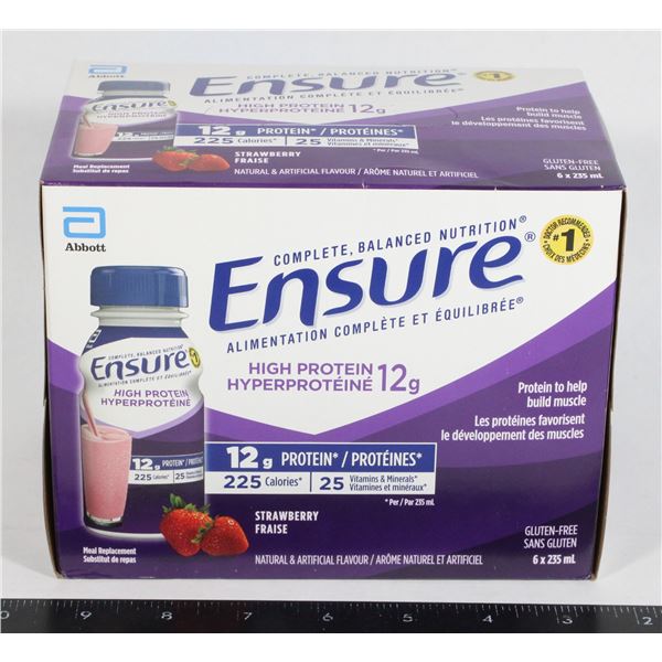 ENSURE COMPLETE BALANCED NUTRITION BB: 2026AUG01